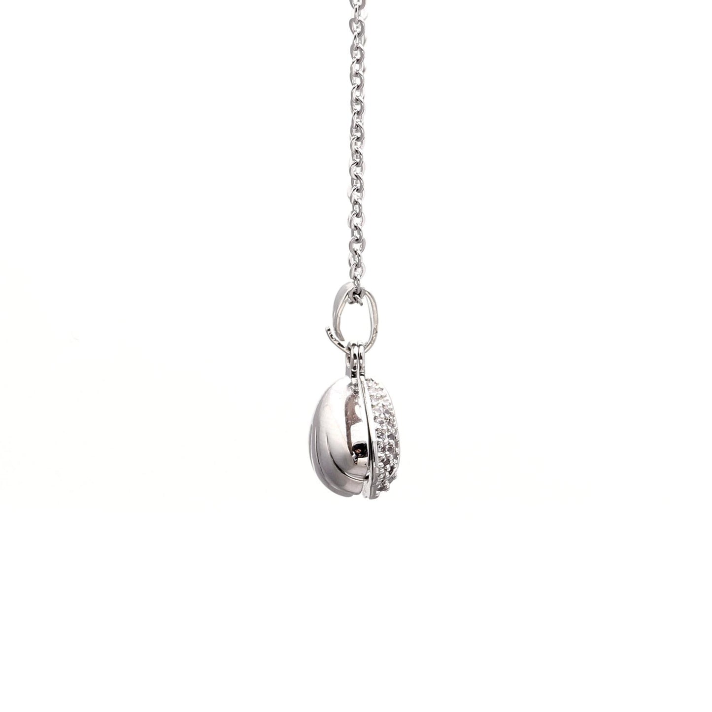 Elegant Pearl  Pendent - Anti-Tarnish Silver Plated Jewelry